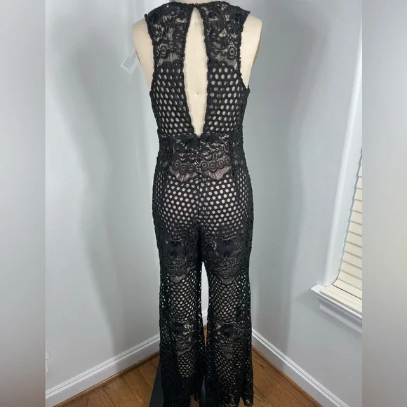NWT Alice McCall “New Romantic” Jumpsuit in Black